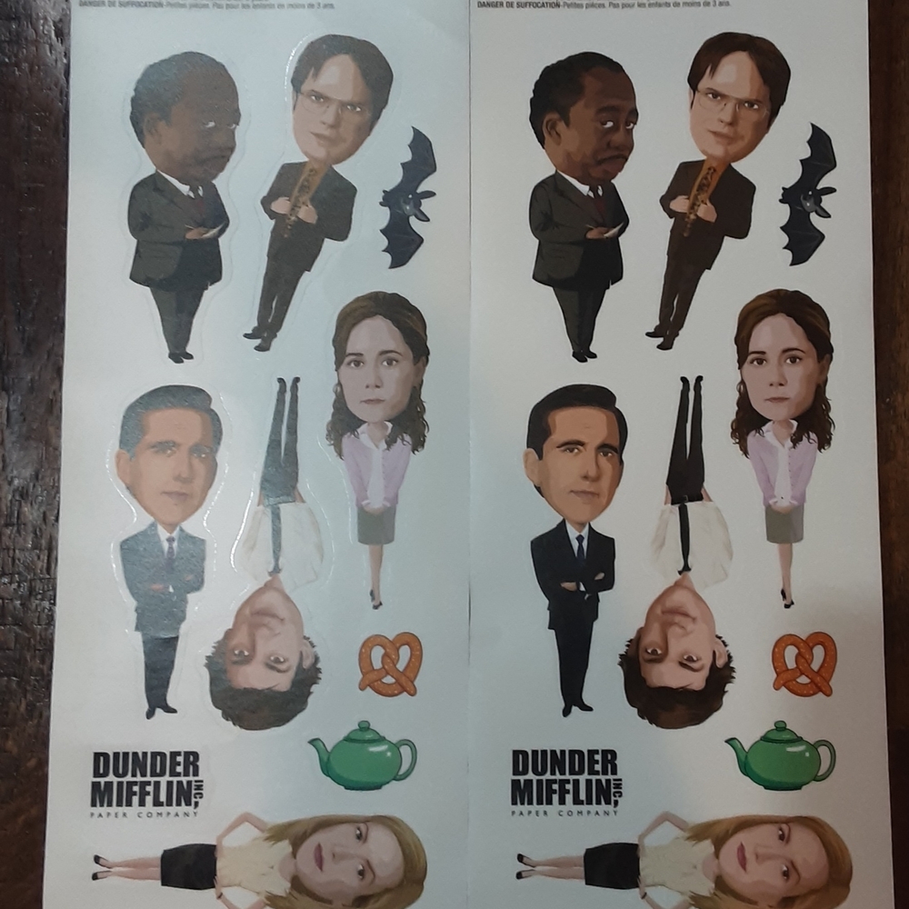 Dunder Mifflin Wall Decal Character Stickers